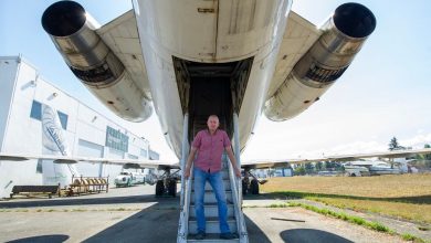 Decommissioned Boeing 727 up for auction in Abbotsford.