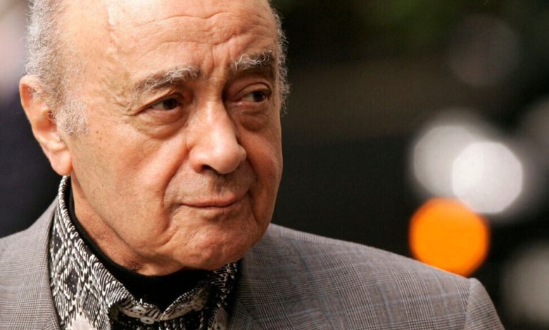 Former Harrods owner Mohamed Al Fayed, whose son was killed in crash with Princess Diana, dies at 94