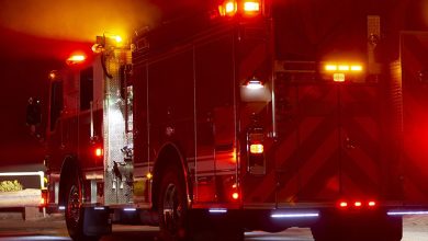 House catches fire in Vancouver after hit by car