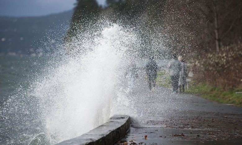 Vancouver weather: Rainy, windy with a risk of thunderstorms