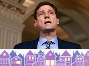 B.C. Premier Eby announces transit-oriented housing density plan